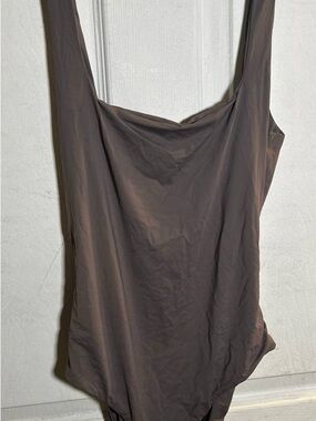 SHEIN Black Satin Slip Top